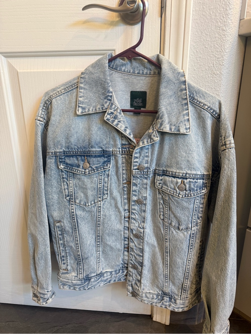 Wild Fable Light Wash Denim Jacket - Women's